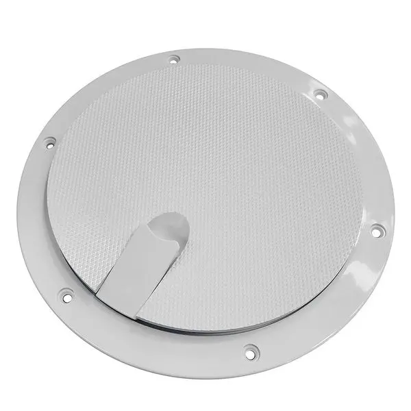 Pop-Out Textured Deck Plate - White - 8" 1