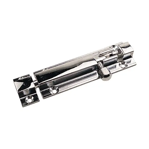 Barrel Bolt - Chrome Finish - 2" 1