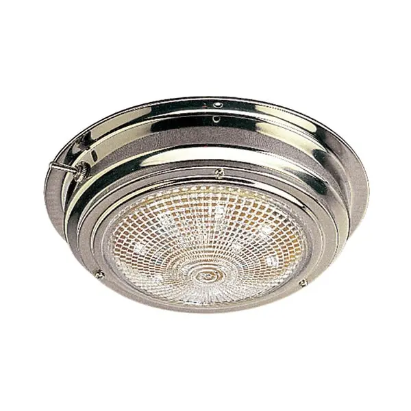 Stainless Steel Led Dome Light - 5" Lens 1