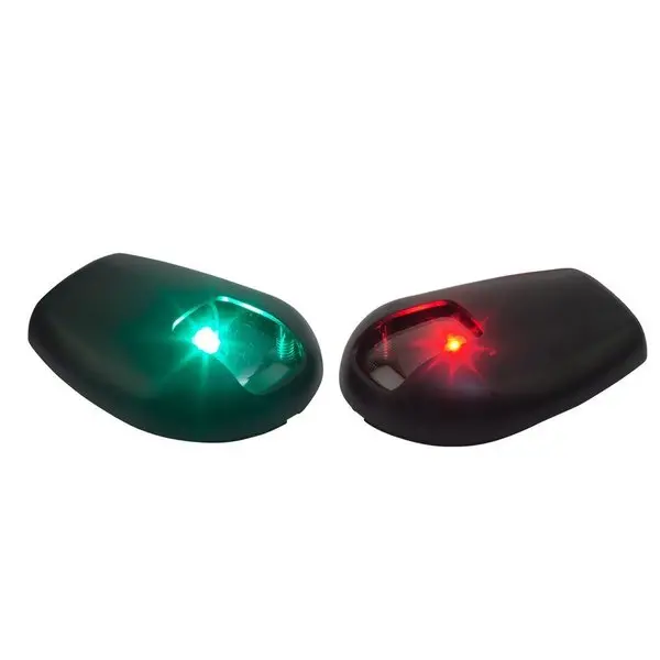 Black Side Mount Led Navigation Lights - 1 Nm - Port &Amp; Sta 1