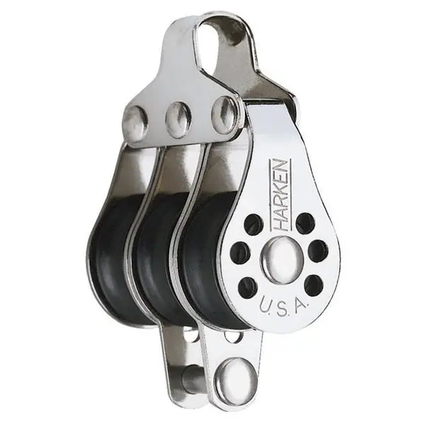 22Mm Triple Micro Block W/Becket- Fishing 1