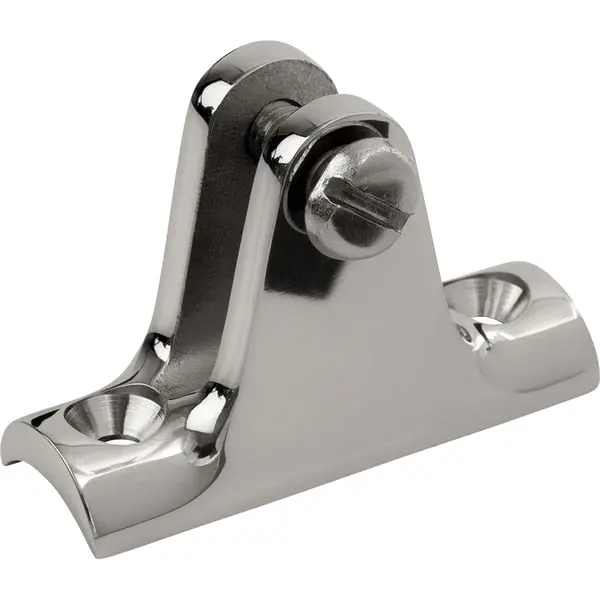 Stainless Steel 90Degree Concave Base Deck Hinge 1