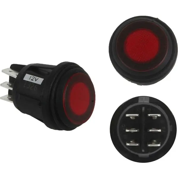 Rocker Switch 3 Position And Lighted 1