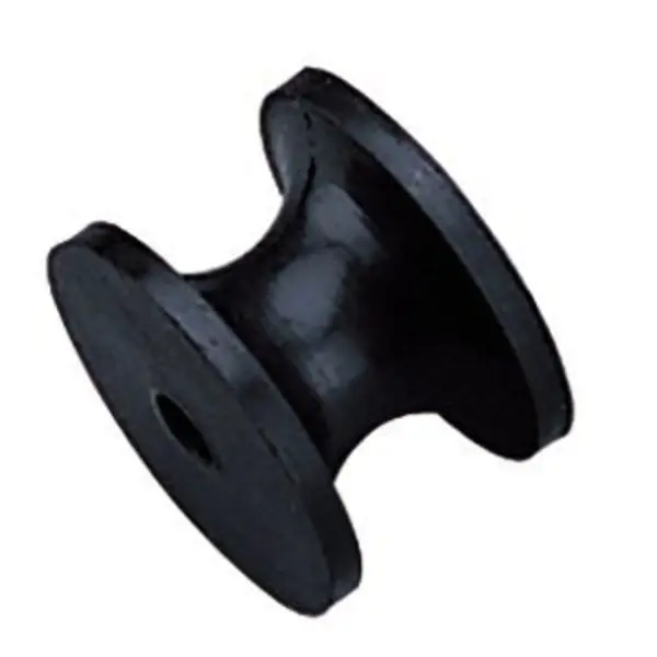 Replacement Short Bow Roller - Natural Rubber/Brass Insert 1