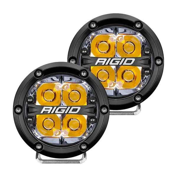 360-Series 4" Led Off-Road Spot W/ Amber 1