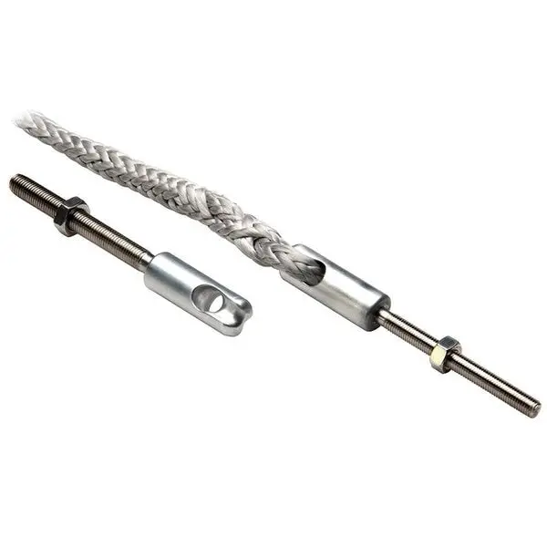 Splice Eye W/Threaded Stud: 1/4 In. -28 X 2-1/2 In. Rh W/Splice Eye 1