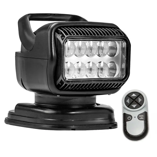 Golight Radioray Gt Series Portable Mount - Black Led - Handheld Remot 1