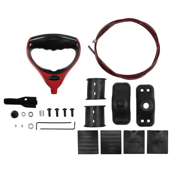 G-Force Trolling Motor Handle -Cable W/Trolling Motor Clamp - Red 1
