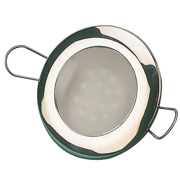 Led Overhead Light 2-7/16"-Brushed Finish-60 Lumens-Frosted Lens 1