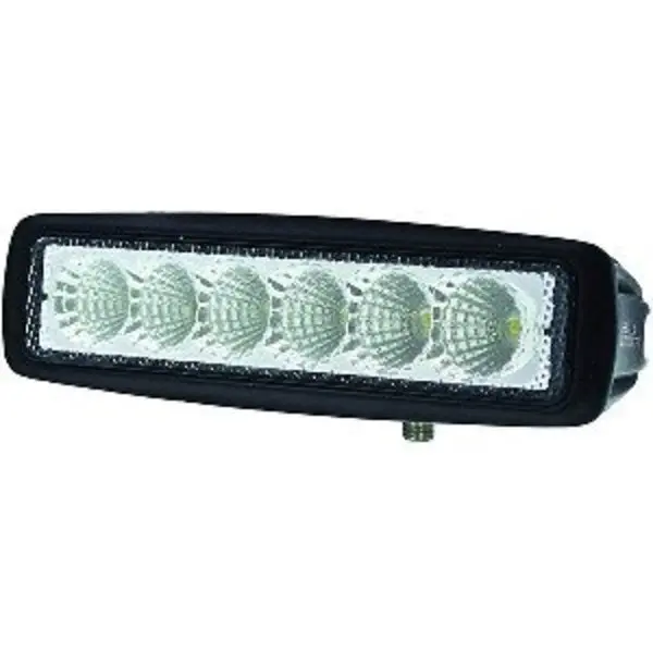 Value Fit Mini 6 Led Flood Light Bar - Black 1