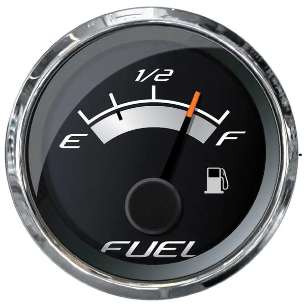Platinum 2" Fuel Level Gauge (E-1/2-F) 1