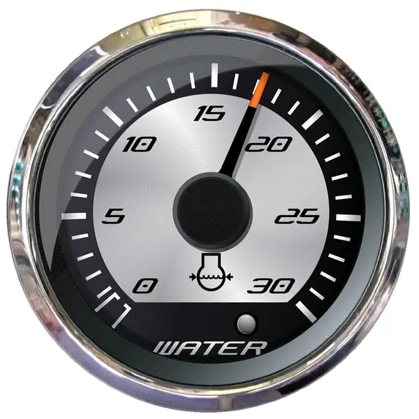 Platinum 2" Water Pressure Gauge - 30 Psi 1