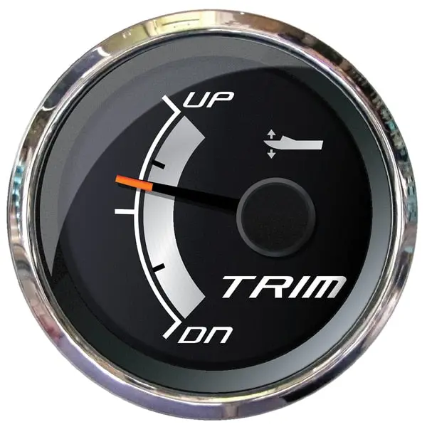 Platinum 2" Trim Gauge F/Johnson,  Evinrude -Suzuki Outboards 1