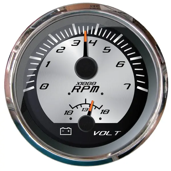 Platinum 4" Multi-Function - Tachometer -Voltmeter 1