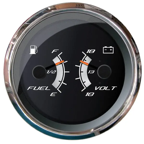 Platinum 4" Multi-Function - Fuel Level -Voltmeter 1