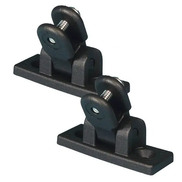 Carver Deck Hinge Nylon Pair - Black 1