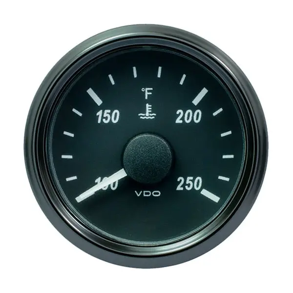 Vdo Singleviu 52Mm (2-1/16") Water Temperature Gauge - 250&Deg;F - 450 1