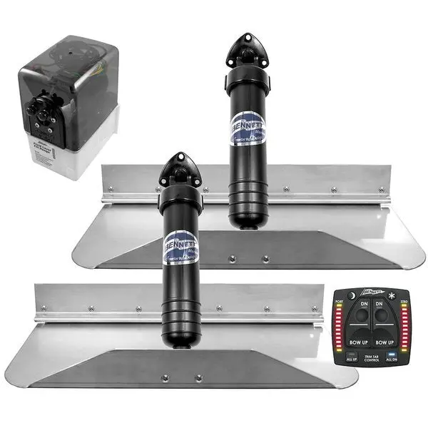 18X9 Hydraulic Trim Tab System W/One Box Indication 1