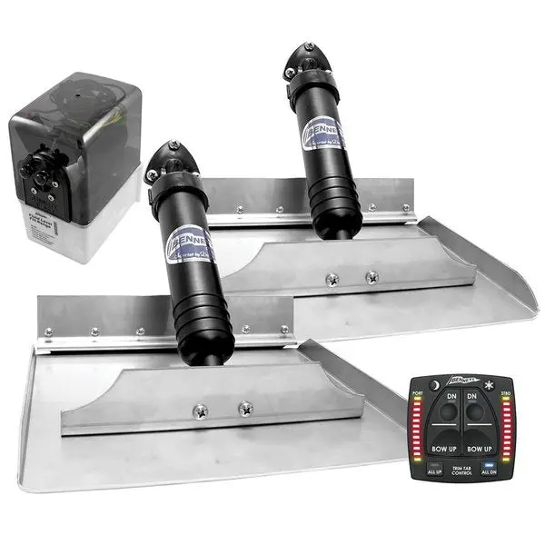 Bennett 12X12 Hydraulic Trim Tab System W/One Box Indication 1