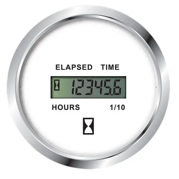 Faria Newport Ss 2" Digital Hourmeter 1