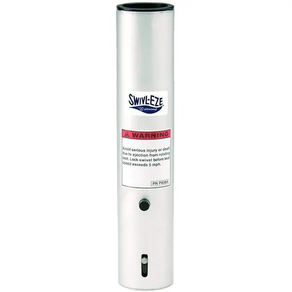 Attwood Swivl-Eze Lakesport 2-3/8" Extension Post - 13" High 1