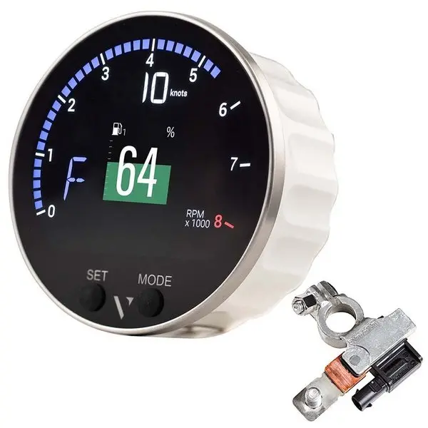 85Mm (3-3/8 Inch) Vmh-35 Multifunction Gauge W/Battery Sensor 1