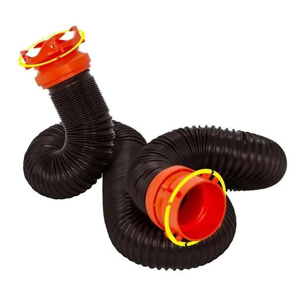 Rhinoflex 10 And #39 Sewer Hose Extension W/Swivel Bayonet And Amp Lug 1