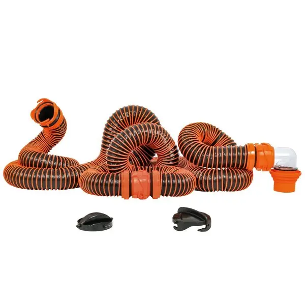 Rhinoextreme 20 And #39 Sewer Hose Kit W/4 In 1 Elbow Caps 1