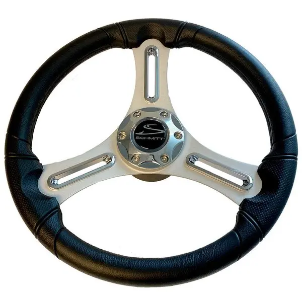Torcello 14 In. Wheel,  03 Series,  Polyurethane Wheel W/Chrome Trim Cap,  Brushed 1