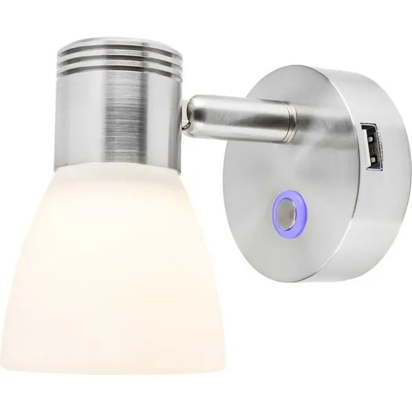 Cabin Reading Light W/Touch Dimmer &Amp; Usb Port 1