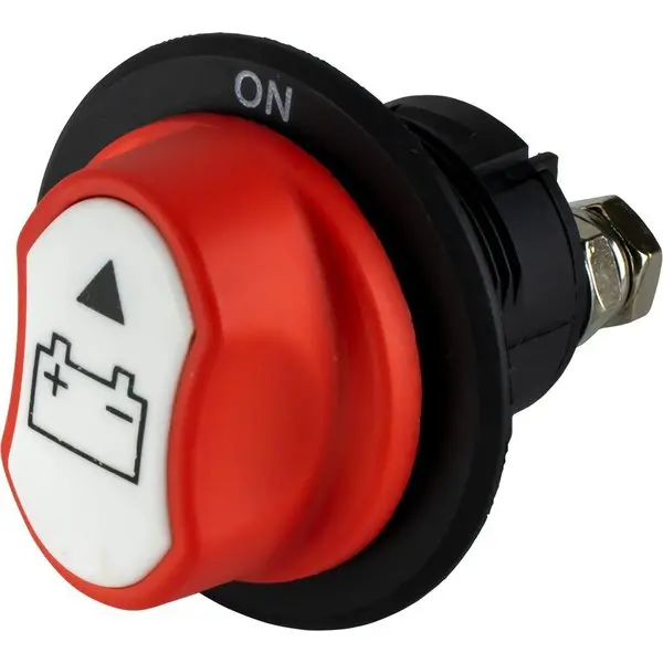 Mini Battery Switch Key W/Removable Knob - 32V &Amp; 100A 1