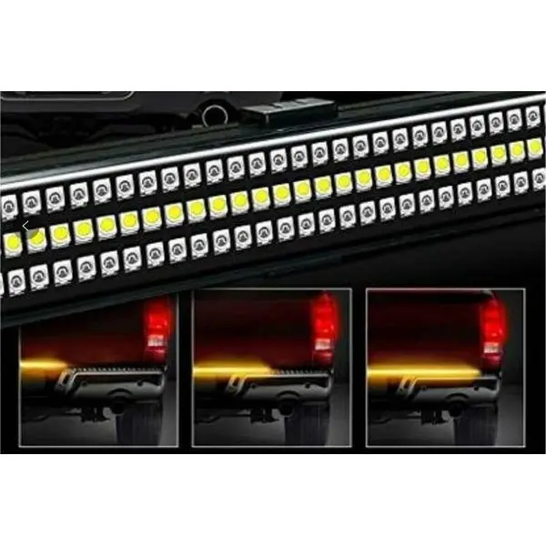 60In Triple Row Led Tailgate Bar (5-Function/3-Color W/ Sequential 1