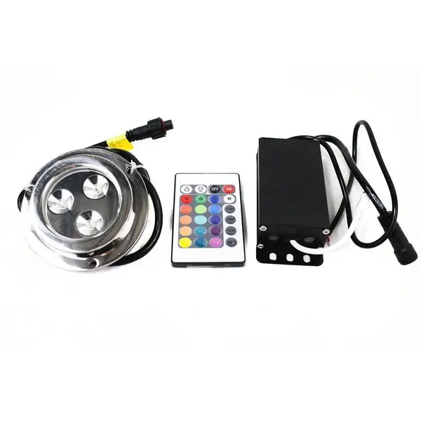7 Inch Marine Pro Grade Led High Power Round Docking Or Spreader Pr 1