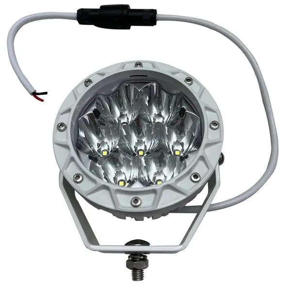 9 Inch Marine Pro Grade Led High Power Round Docking Or Spreader Pr 1