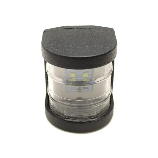 12V-24V Marine White Led Mast Or Stern Light With Black Shell 1