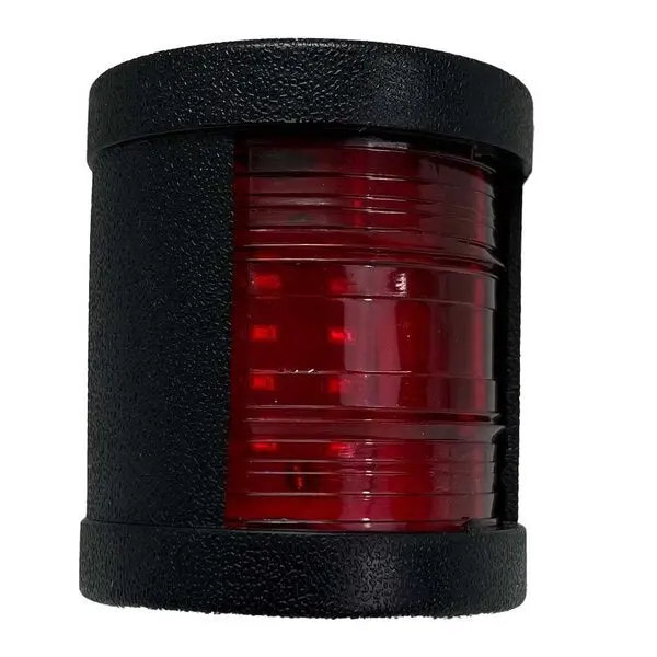 12V-24V Marine Red Led Port Side Light With Black Shell 1