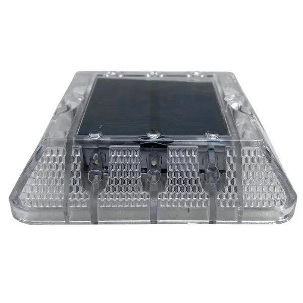 6-Led Solar Powered Wireless Top Mount Dock Lights With Clear White 1
