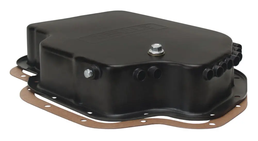 Derale 14201 Standard Depth Transmission Cooling Pan For Gm Th-400 1