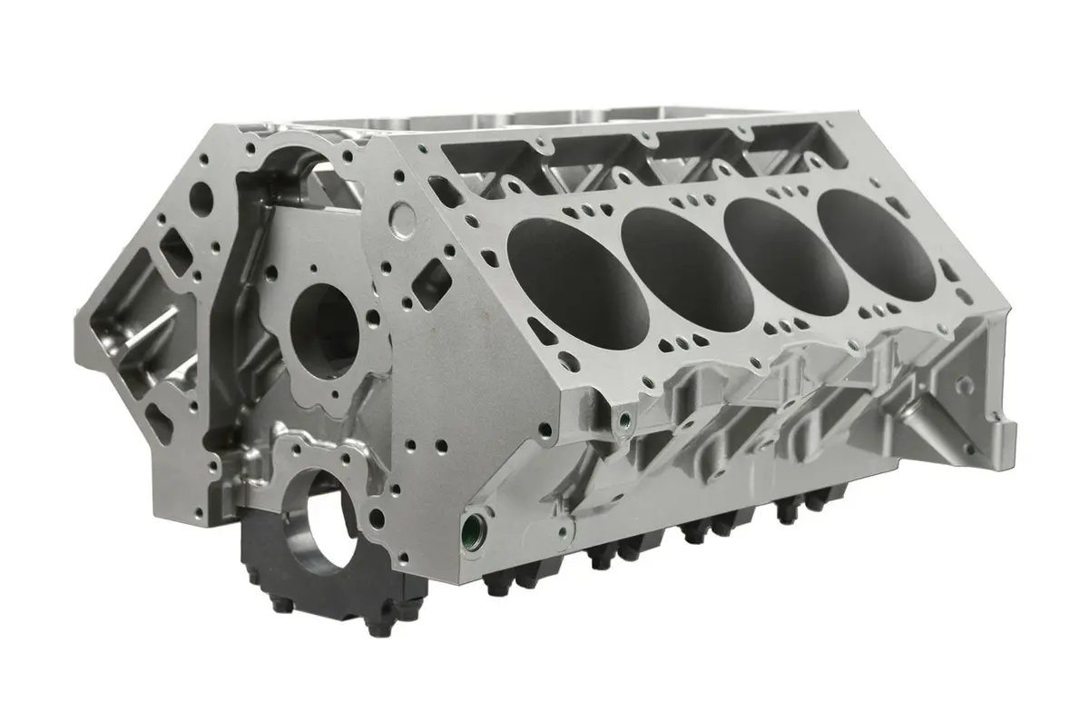 Dart 31837111 Ls Iron Block - 9.240/ 4.000 W/Steel Main Caps 1