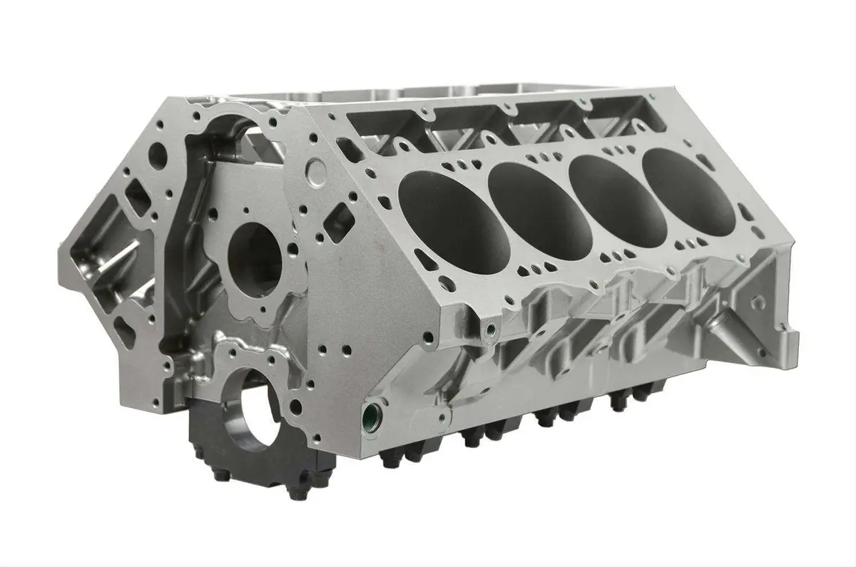 Dart 31837211 Ls Iron Block - 9.240/ 4.125 W/Steel Main Caps 1