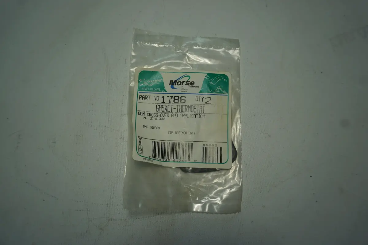 Morse Controls - Gasket-Thermostat (2) - 1786 1