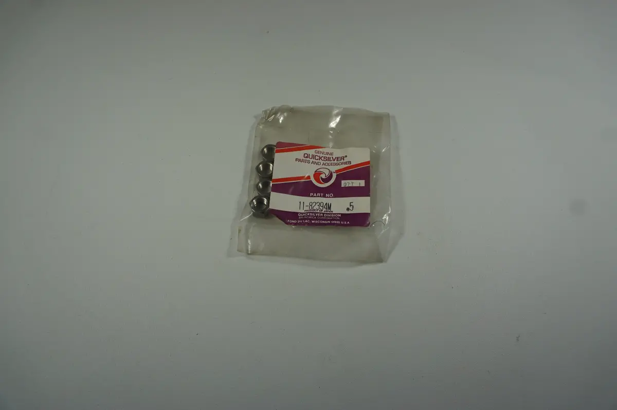 Mercury, Mercruiser, Quicksilver Oem 11-82394M Nut 11-82395M - Pack Of 5 1
