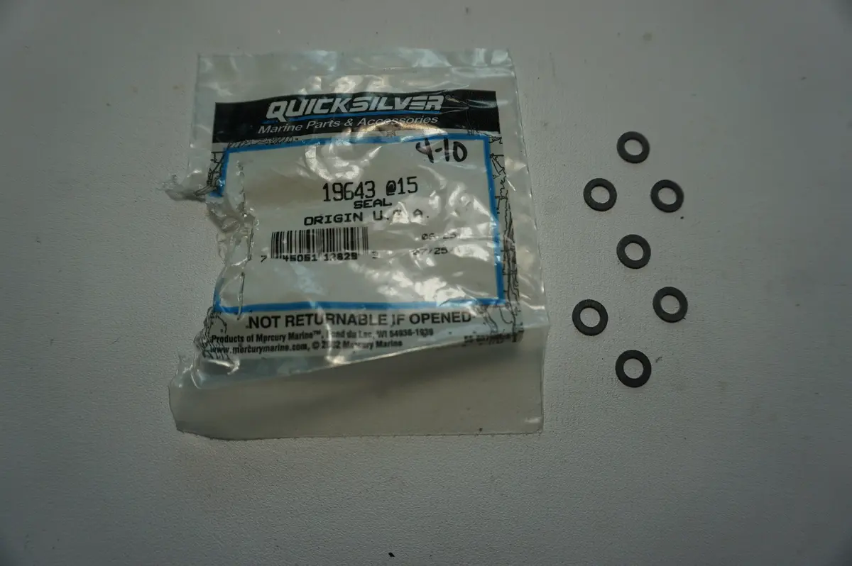 Quicksilver 19643@15 Seal 1