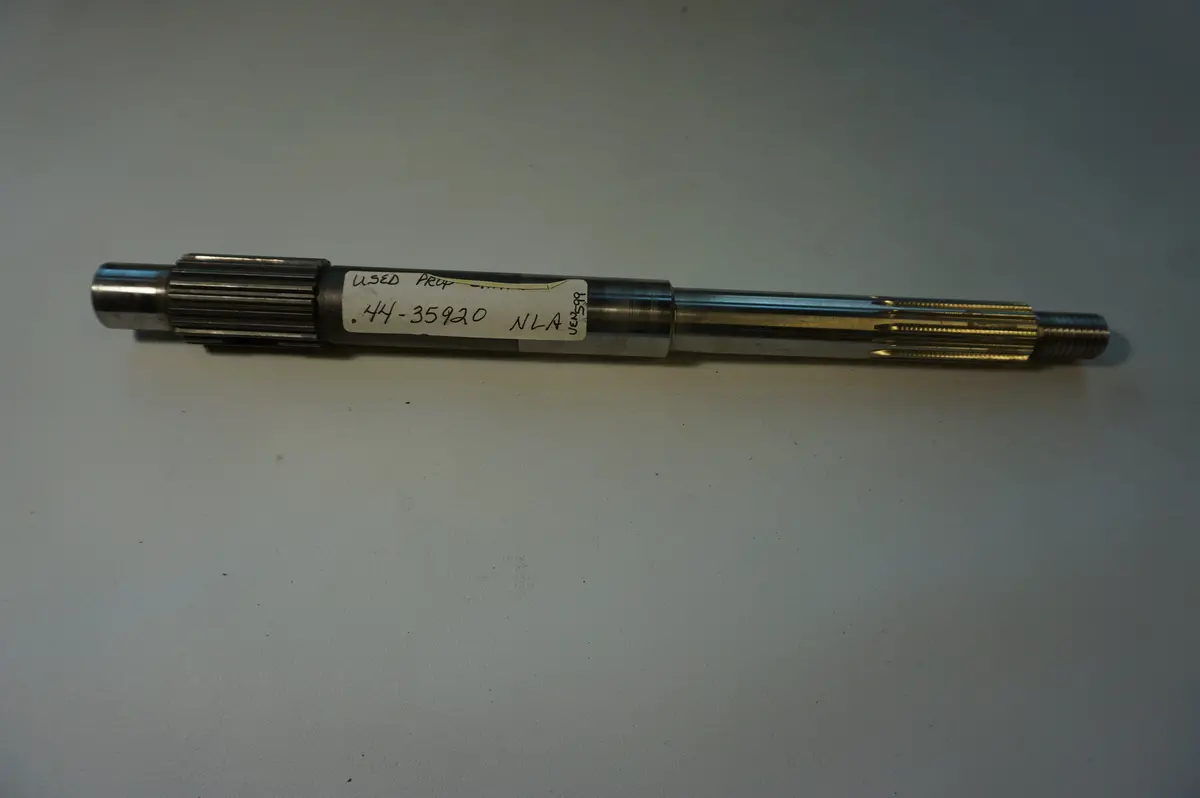 Mercury Marine Quicksilver 44-35920 Prop Shaft 44-45452A (Used Item Please Read Details Below) 1