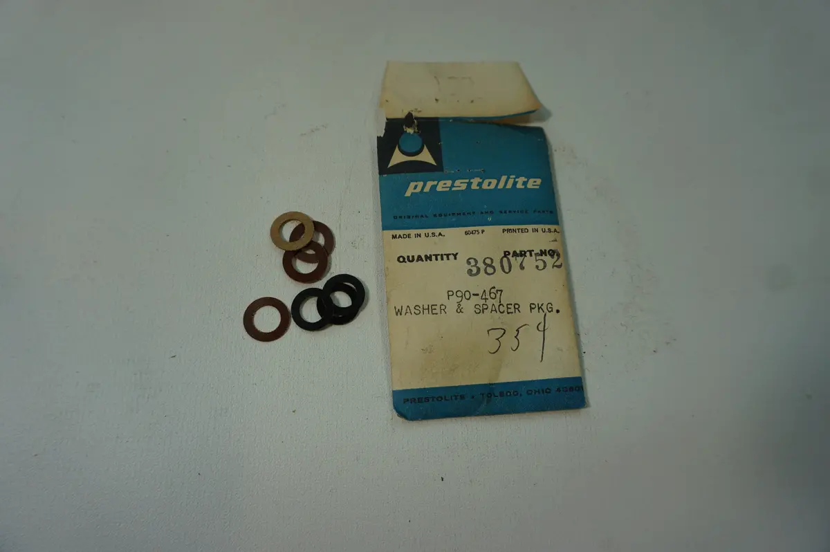 Prestolite 380752 Washer 1