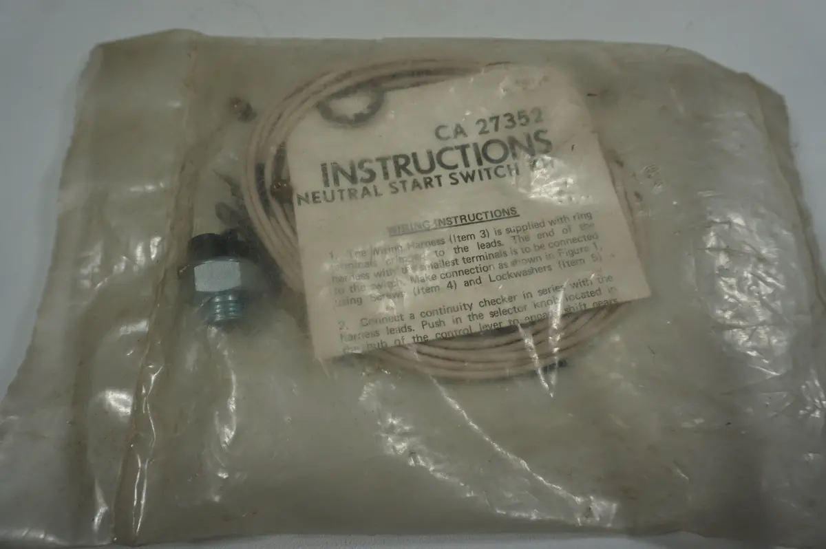 Teleflex  Ca27352 Start Sw Kit 1