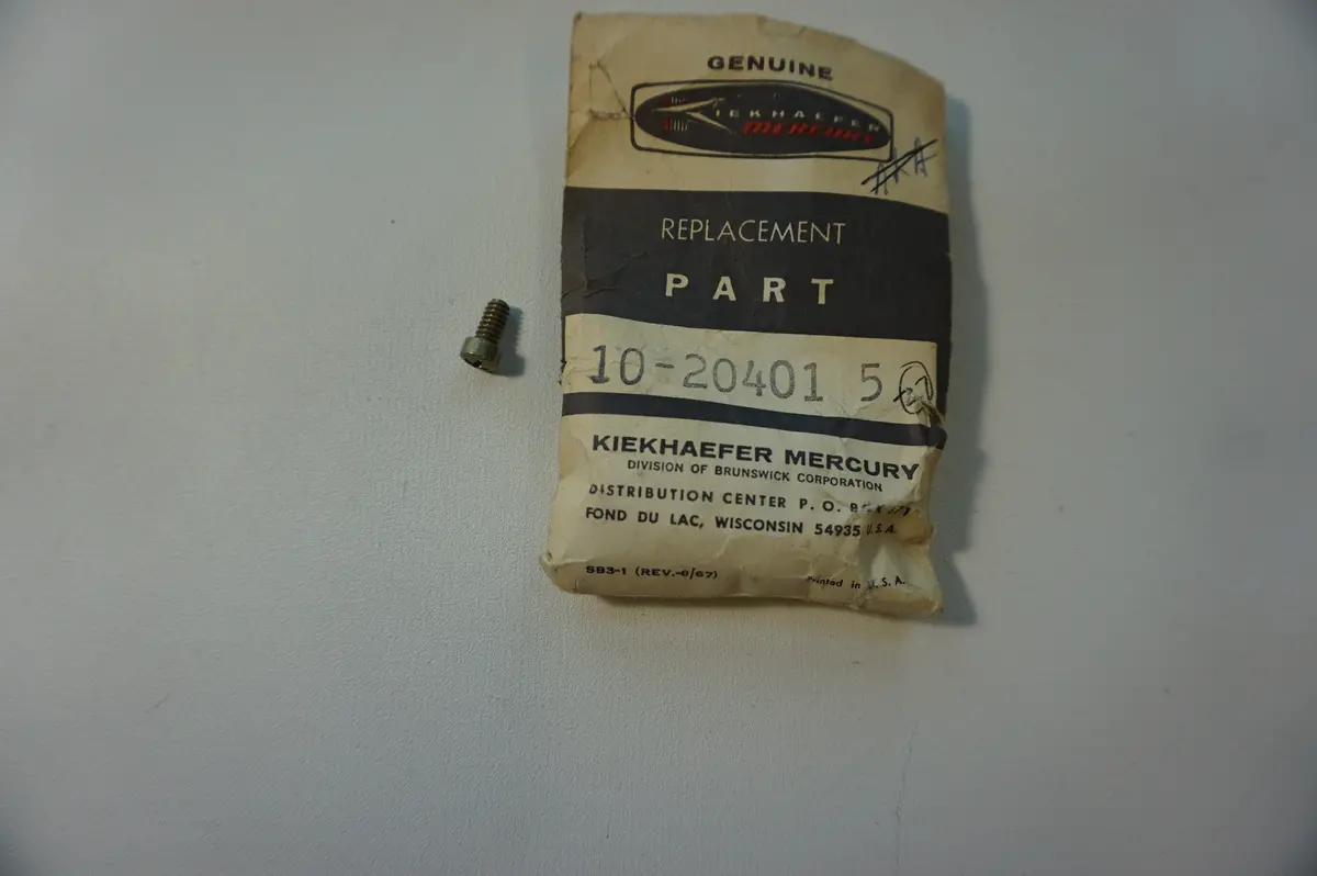 Mercury Marine Quicksilver 10-20401 Screw 1
