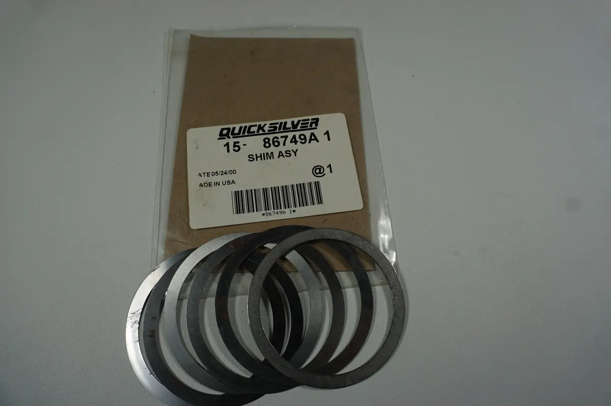 Mercury Marine Quicksilver 15-86749A 1 Shim Set 1
