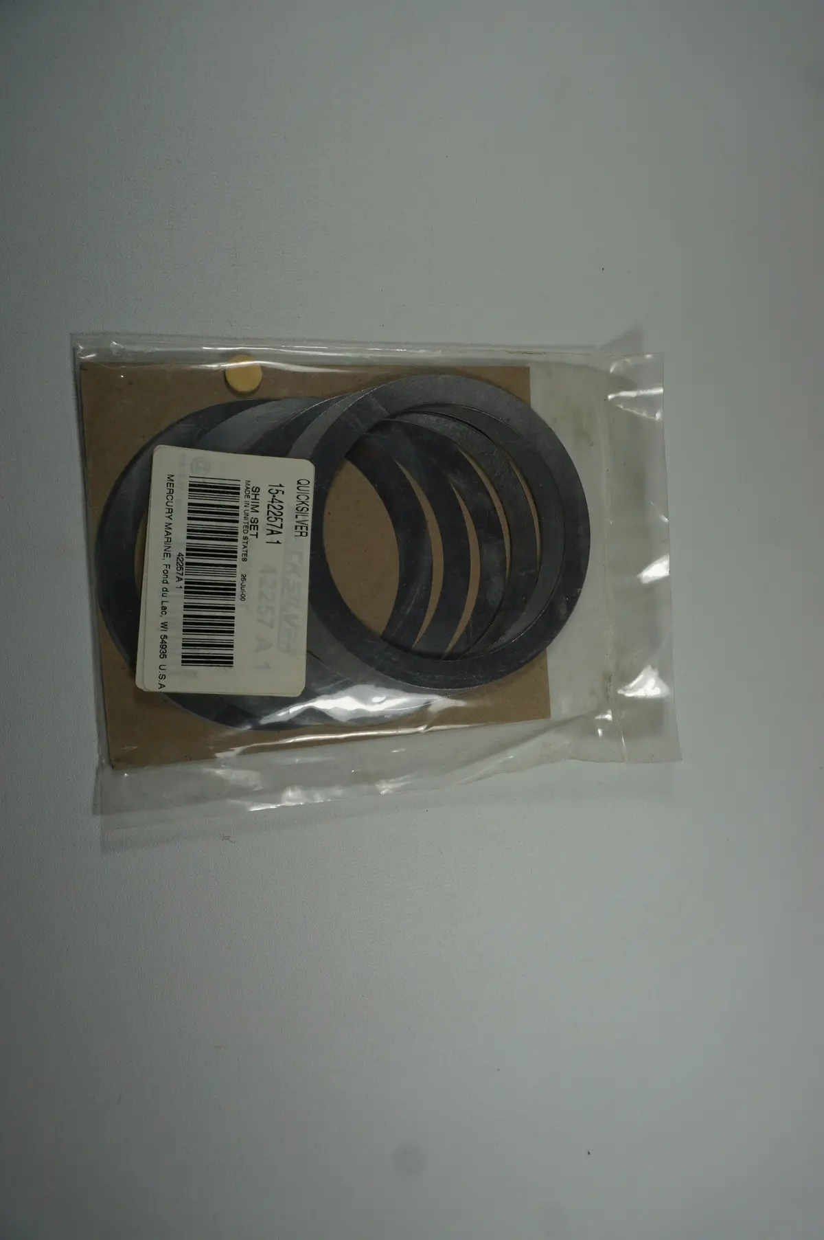 Mercury Marine Quicksilver 15-42257A 1 Shim Set 1