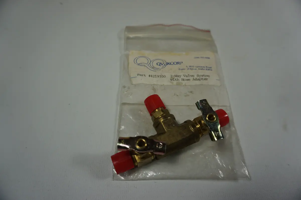 Qwikcorp 4219100 2-Way Valve 1